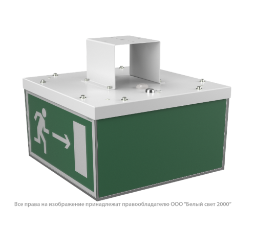 Световой указатель аварийного освещения BS-ADAMAT-10-S1-BZ  a15403  Белый свет