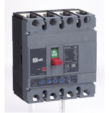 Автоматический выключатель 4P 250А c Ir=100А-250А 50кА    21161DEK   DEKraft