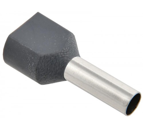 Наконечник НШВИ(2) 4,0-12 серый (100шт/упак)  UTE10-D4-0-100  IEK