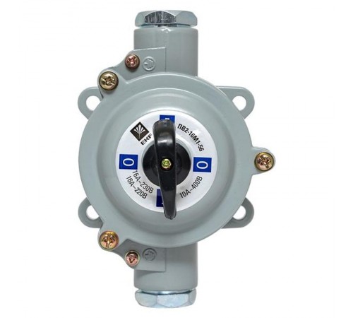 Пакетный выключатель ПВ 2-16 М1 сил. IP56 EKF PROxima  pv-2-16-5  EKF