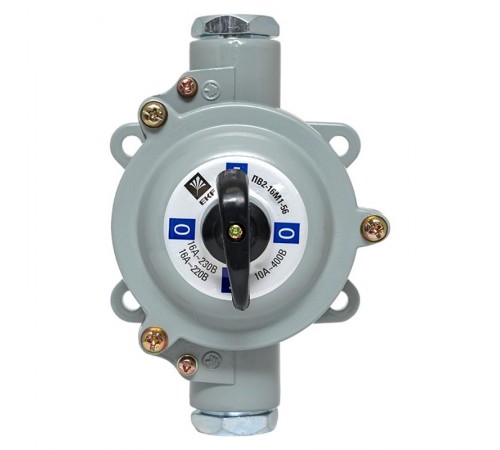 Пакетный выключатель ПВ 2-16 М1 сил. IP56 EKF PROxima  pv-2-16-5  EKF