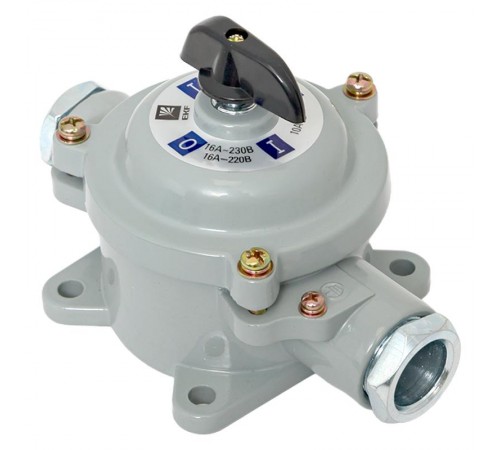 Пакетный выключатель ПВ 2-16 М1 сил. IP56 EKF PROxima  pv-2-16-5  EKF