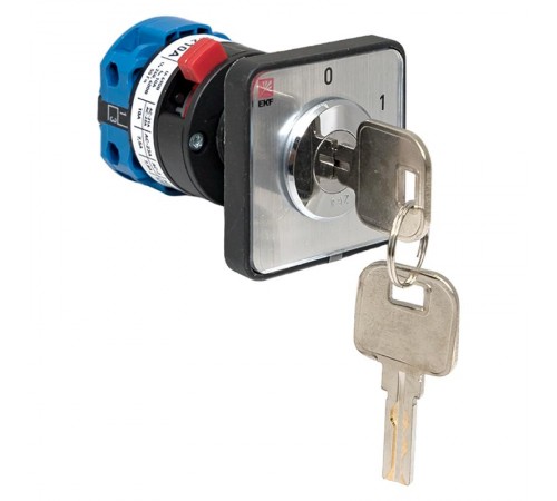 ПК-1-112 10А 2P "0-1" с ключом    pk-1-112-10   EKF 