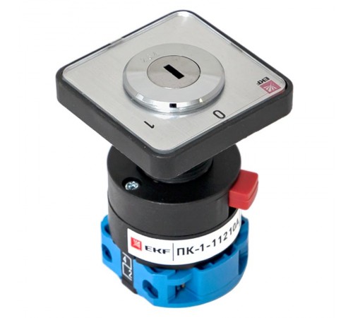 ПК-1-112 10А 2P "0-1" с ключом    pk-1-112-10   EKF 