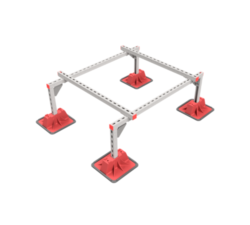Опорная конструкция для установки оборудования TECHNORAPTOR LIGHTFOOT 1200х1000  KM-TR-LTF-SSEI-1200-1000  КМ - профиль