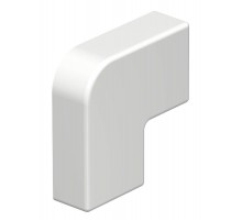 Крышка плоского угла кабельного канала WDK 10x20 мм (ПВХ,белый) (WDK HF10020RW)  6154212  OBO Bettermann