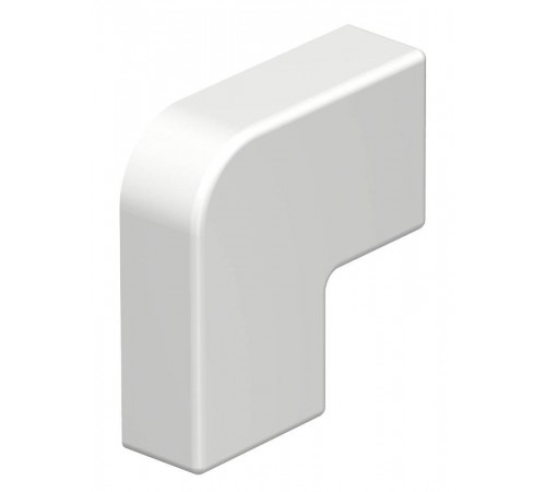 Крышка плоского угла кабельного канала WDK 10x20 мм (ПВХ,белый) (WDK HF10020RW)  6154212  OBO Bettermann