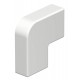 Крышка плоского угла кабельного канала WDK 10x20 мм (ПВХ,белый) (WDK HF10020RW)  6154212  OBO Bettermann