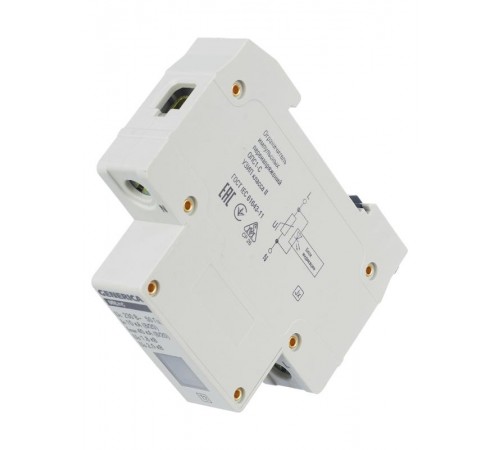 Ограничитель импульстного перенапряжения ОПС1-C 1Р 10/40кА 230В  MOP20-1-C-G  GENERICA