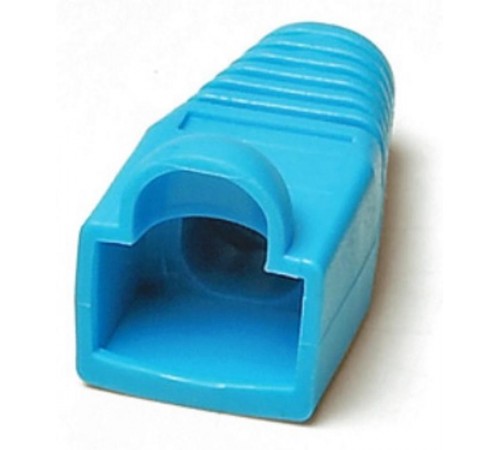 Колпачок изолирующий BOOT-BL-10 для разъемов RJ-45, синий (10 шт.)  251953  Hyperline