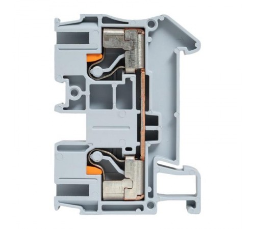 Клеммная колодка пружинная 6 Push-in серая PIT-6  EKF