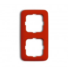 Рамка 2-п.,ReflexSI,красная  1725-0-1082   2CKA001725A1082  ABB