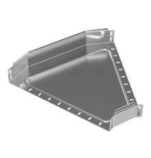 Угол горизонтальный 45 градусов Стандарт INOX (AISI 304) 500х80  PR16.3420  Промрукав