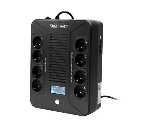 Источник бесперебойного питания SMARTWATT UPS SAFE PRO LCD 800  3703020280002  SMARTWATT