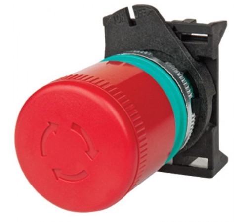 Кнопка аварийная грибовидная поворотная д.40  ABHT1C4N  DKC
