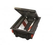 Напольный лючок на 6 постов (45х45 мм), пластиковый LUK/6  LUK/6  Ostec