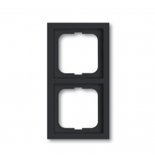 Рамка 2-постовая, серия, серия solo/future, цвет linear, цвет антрацит  1754-0-4241   2CKA001754A4241  ABB