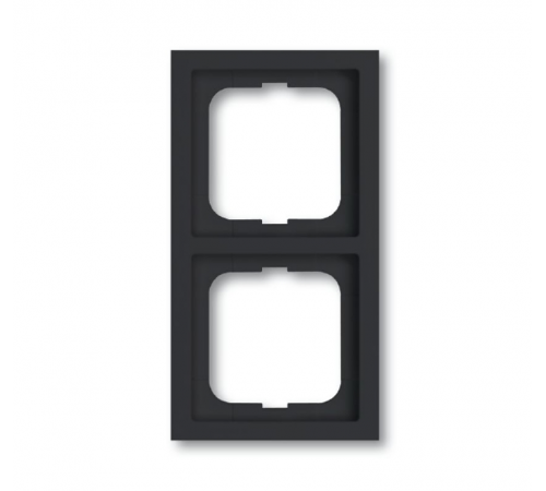 Рамка 2-постовая, серия, серия solo/future, цвет linear, цвет антрацит  1754-0-4241   2CKA001754A4241  ABB