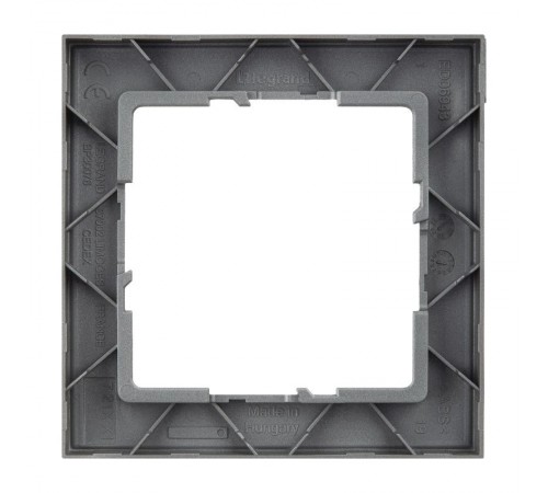 SUNO Рамка декоративная универсальная 1-постовая Цвет "Титан"  721601  Legrand