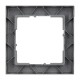 SUNO Рамка декоративная универсальная 1-постовая Цвет "Титан"  721601  Legrand