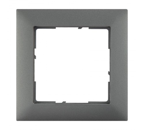 SUNO Рамка декоративная универсальная 1-постовая Цвет "Титан"  721601  Legrand