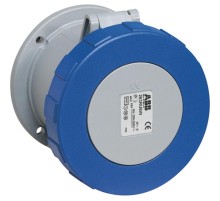 Розетка панельная с прямым унифицированным фланцем 2125RU6W, 125A, 2P+E, IP67, 6ч  2CMA167133R1000  ABB