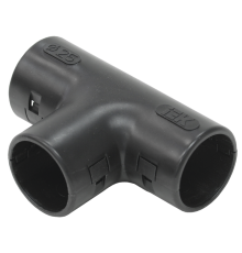 Тройник открывающийся TI25G черный (5шт/компл)   CTA10D-TIG25-K02-005  IEK