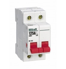 Выключатель-разъединитель 2Р 125А ВН-102    17018DEK   DEKraft