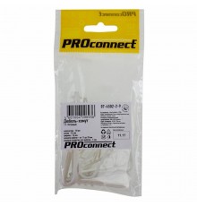 Дюбель-хомут 11-18 белый (10 шт.) PROCONNECT  07-4502-2-9  PROconnect