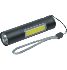 Фонарь-брелок 14 662 NPT-KC06-ACCU брелок.алюм.1LED(1Вт)+1СOB LED(3Вт),3 реж  14662  Navigator