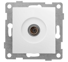 Bravo Механизм антенной розетки, одинарная, СУ, белый  С10А1-001  GUSI Electric