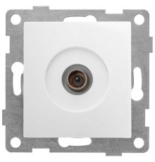 Bravo Механизм антенной розетки, одинарная, СУ, белый  С10А1-001  GUSI Electric