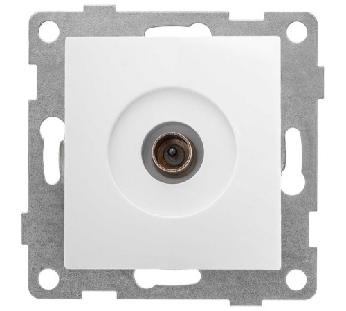 Bravo Механизм антенной розетки, одинарная, СУ, белый  С10А1-001  GUSI Electric