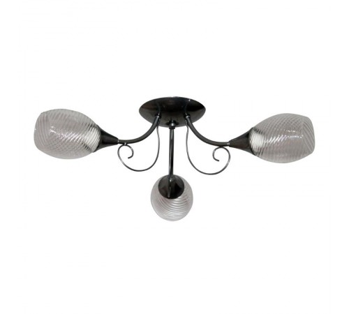 Светильник "Веста" 131 хром (плафон 8261) НПБ 01-3х60-175 Е14  1005404986  Элетех