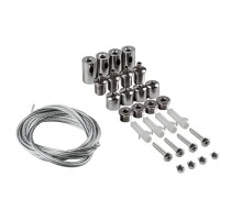 Подвес для панелей LD510 (соединитель AL2113), длина 100см, серебро  21661  FERON