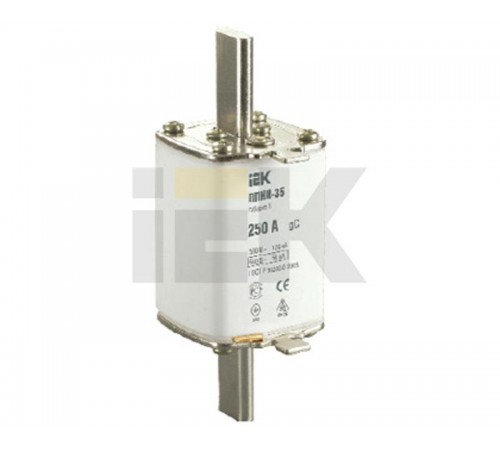 Плавкая вставка предохранителя ППНИ-35, габарит 1,  100А     DPP30-100  IEK