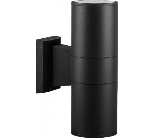 Светильник архитектурный настенный DH0702 230V без лампы 2*E27, 260*155*90 черный, ДЛЯ ЛАМП R63, G45  06294  FERON