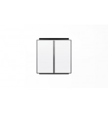 Клавиша для 2-клавишных выключателей/переключателей/кнопок, серия SKY, цвет альпийский белый2CLA851100A1101 ABB