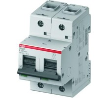 Выключатель автоматический двухполюсный S802N 16А B 36кА (S802N B16)  2CCS892001R0165  ABB