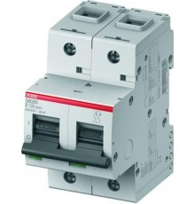 Выключатель автоматический двухполюсный S802N 10А B 36кА (S802N B10)  2CCS892001R0105  ABB