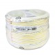 LAN 540_GI 300м, витая пара 5e U/UTP, 0,51мм Cu, 5,1 PVC, белый/желтая полоса  C00005225  CAVEL
