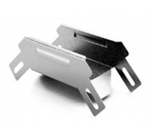 Угловой соединитель внешний к лотку 300х80, толщ. 1,0 мм, гор. цинк, 332638  УСВ90-300х80-1,0-ГЦ   Ostec