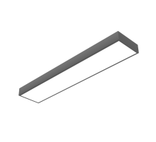 Светодиодный светильник Gexus Line Up 1500x300x110 мм 35 Вт 3000 К RAL9005 черный муар опал-микропризма  V1-R0-90576-30000-4003530  VARTON
