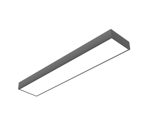 Светодиодный светильник Gexus Line Up 1500x300x110 мм 35 Вт 3000 К RAL9005 черный муар опал-микропризма  V1-R0-90576-30000-4003530  VARTON