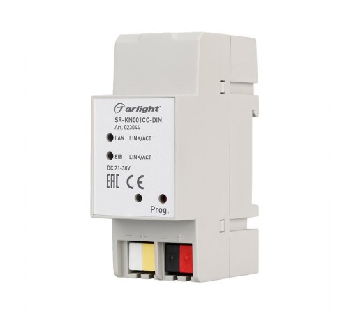 Конвертер SR-KN001CC-DIN (20-30V, 12mA, Ethernet)  023044  Arlight
