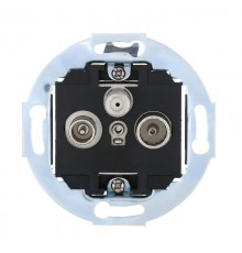 Механизм розетки TV+FM+SAT оконечный Vintage  885400-1  Ecoplast