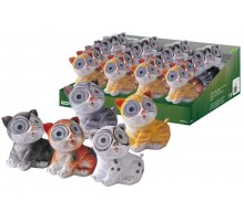 Светильник садово-парковый ПП-2023 "Барсик" на солнечных батареях, 9x6x8,5 см, ДБ/в ассорт.,  SQ0330-0160  TDM