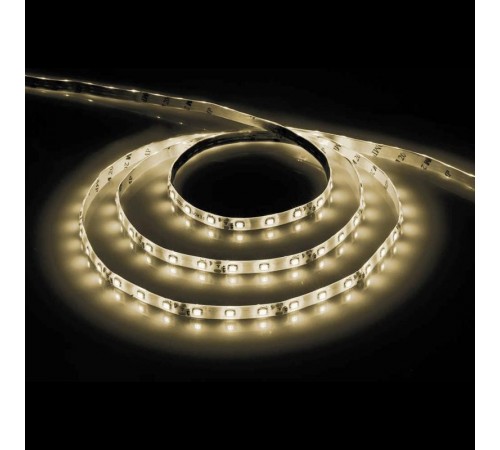 Лента светодиодная LS604/ 60SMD(2835)/м 4.8Вт/м 12V IP65 5000*8*3.8мм 3000К  27640  FERON