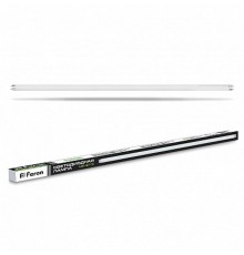 Лампа светодиодная линейная трубчатая LB-213 (18W) 230V G13 4000K стекло неповоротная  25498  FERON