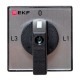 Переключатель кулачковый ПК-1-94 10А 4P для амперметра IP65  pk-1-94-10-65  EKF